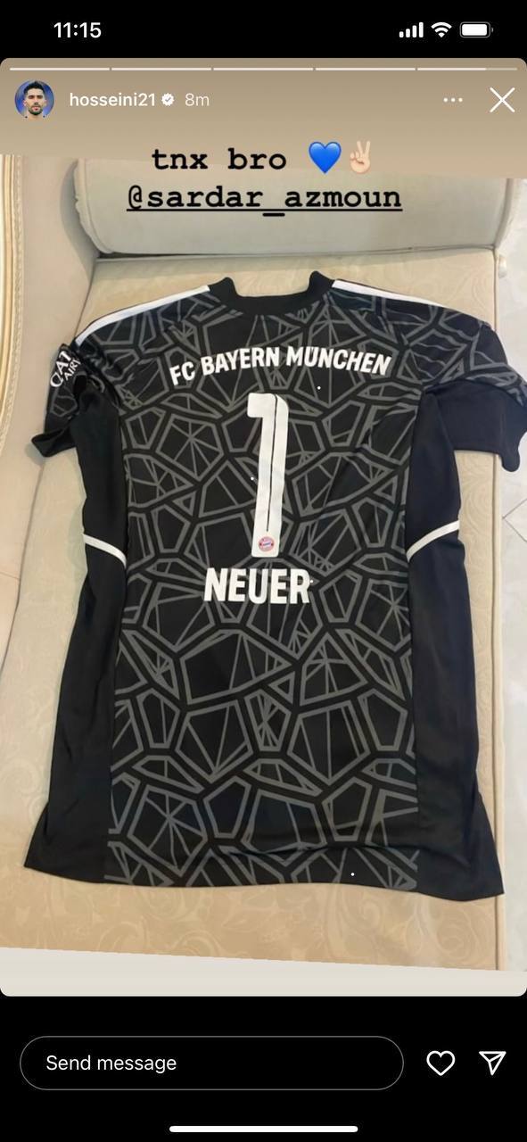 عکس | سورپرایز ویژه سردار آزمون به کاپیتان استقلال