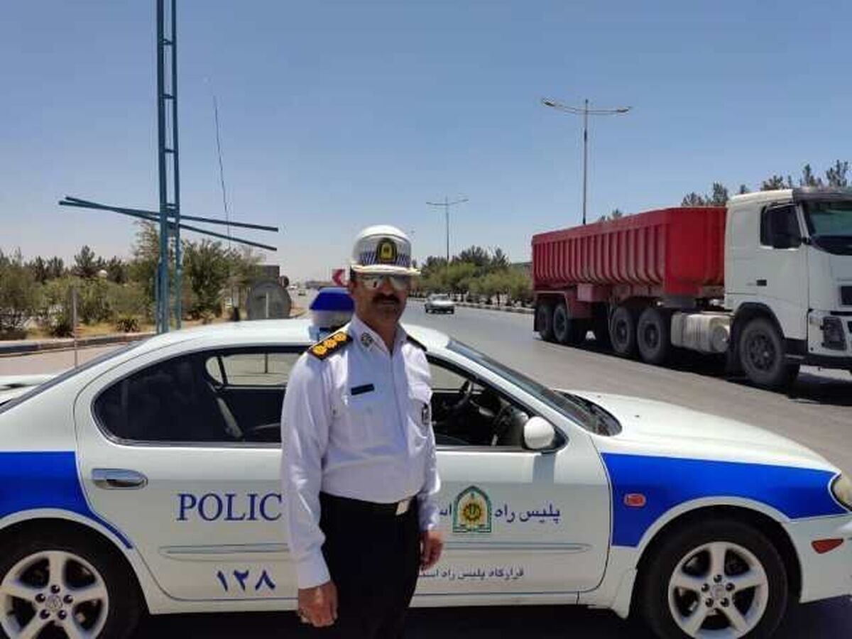 راننده ۱۲ ساله باعث توقیف تریلی شد!