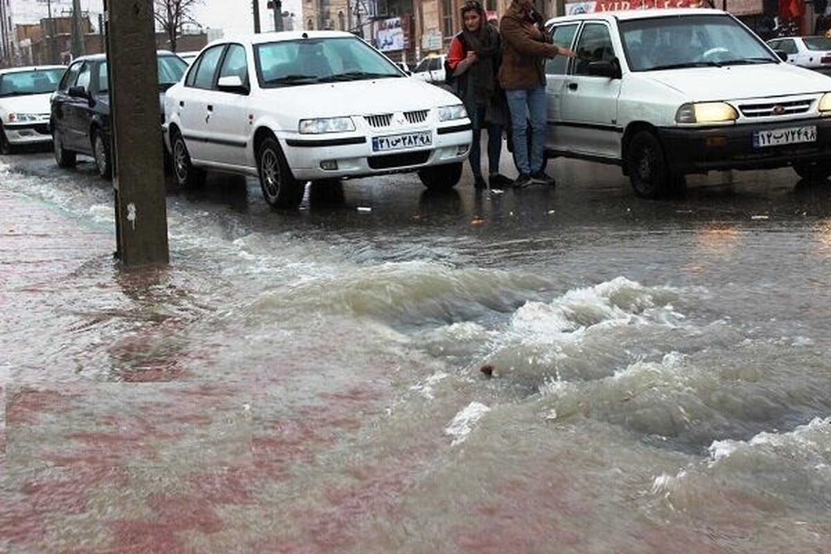 هشدار هواشناسی به احتمال آبگرفتگی معابر