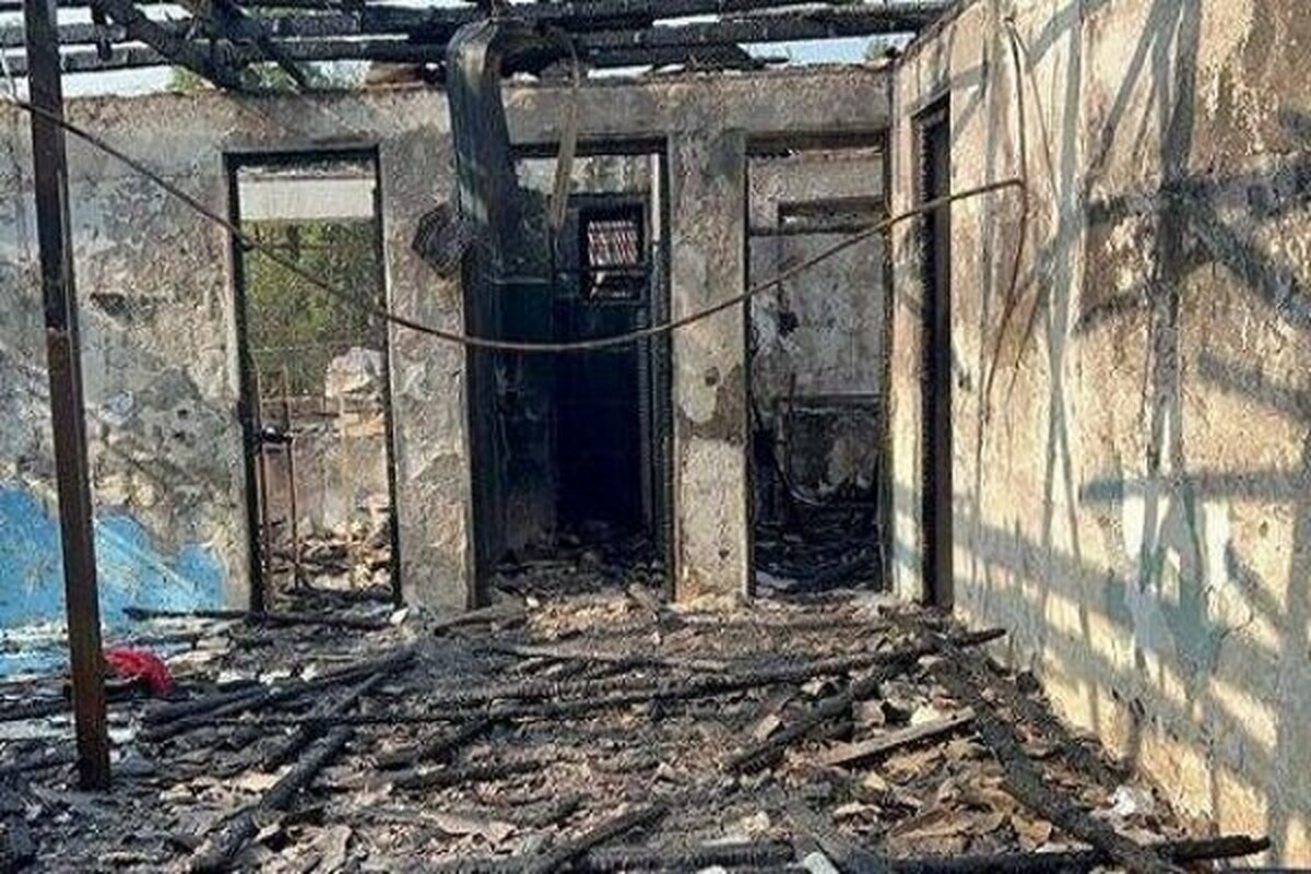 جزئیات جدید از آتش سوزی کمپ ترک اعتیاد لنگرود |  اعزام تیم بازرسی ویژه به محل حادثه