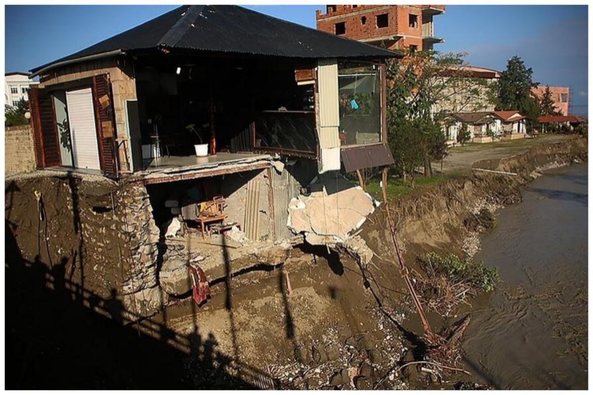 عکس | خسارات سنگین سیل مهیب در چالوس