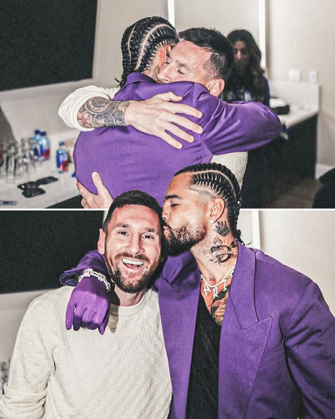 عکس | مسی در کنسرت این خواننده معروف همه را شگفت زده کرد