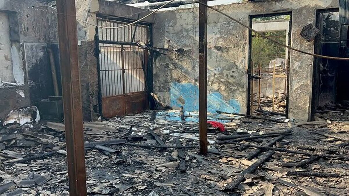 بازداشت عامل آتش زدن کمپ ترک اعتیاد لنگرود