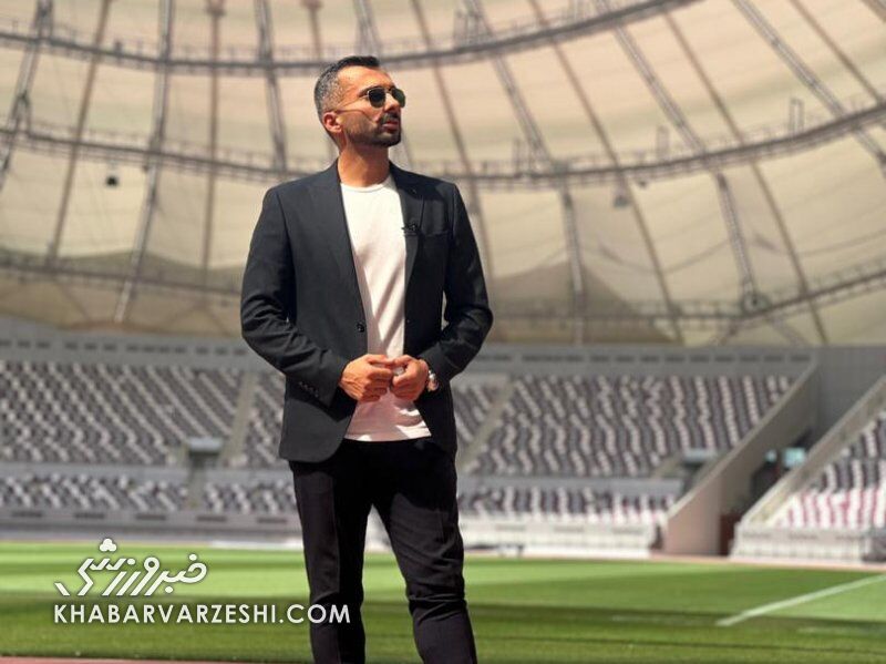 عکس | ژست‌های خاص محمدحسین میثاقی در الخلیفه