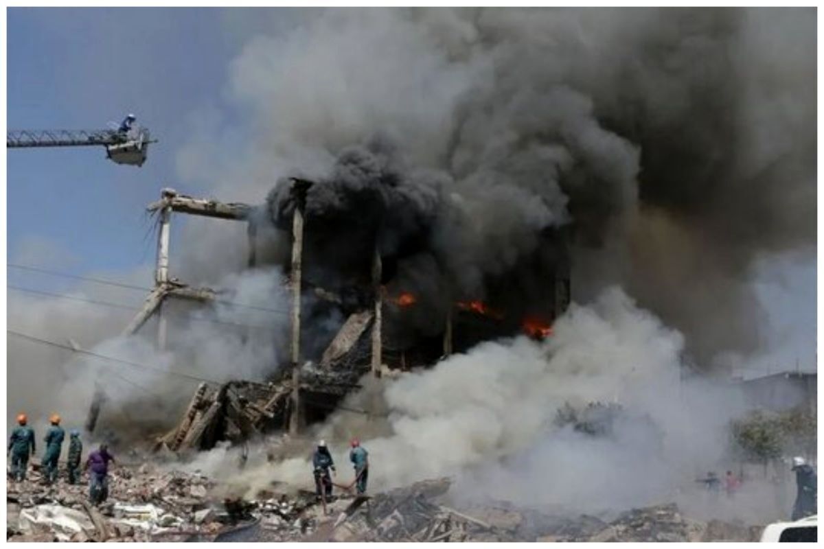انفجار وحشتناک در ساختمان دانشگاه دولتی ایروان | آمار قربانیان اعلام شد