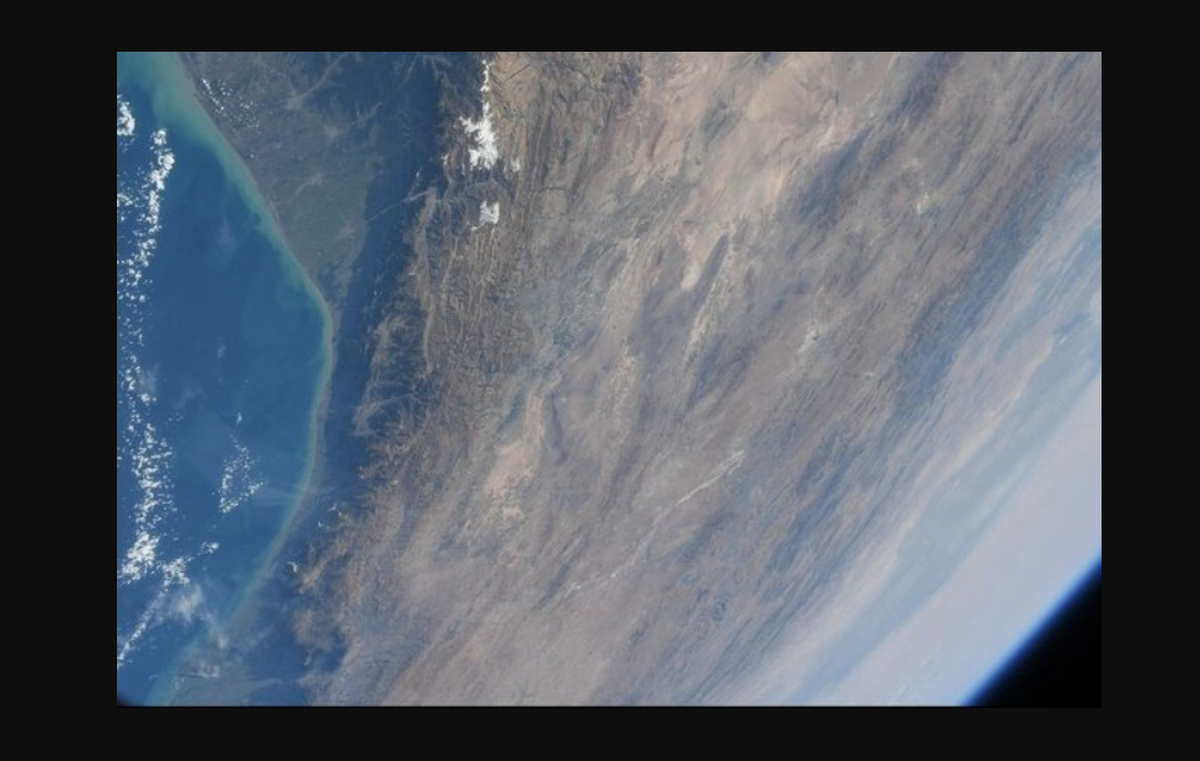 عکس | تهران از دید ایستگاه فضایی؛ خانم فضانورد ایرانی منتشر کرد