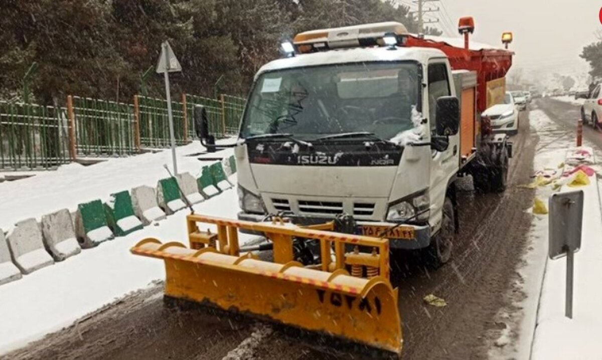 درپی بارش شدید باران تهران به حالت آماده‌باش درآمد