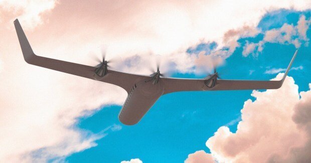 عکس | هواپیمای برقی عجیب و غریب تسلا پرواز می‌کند