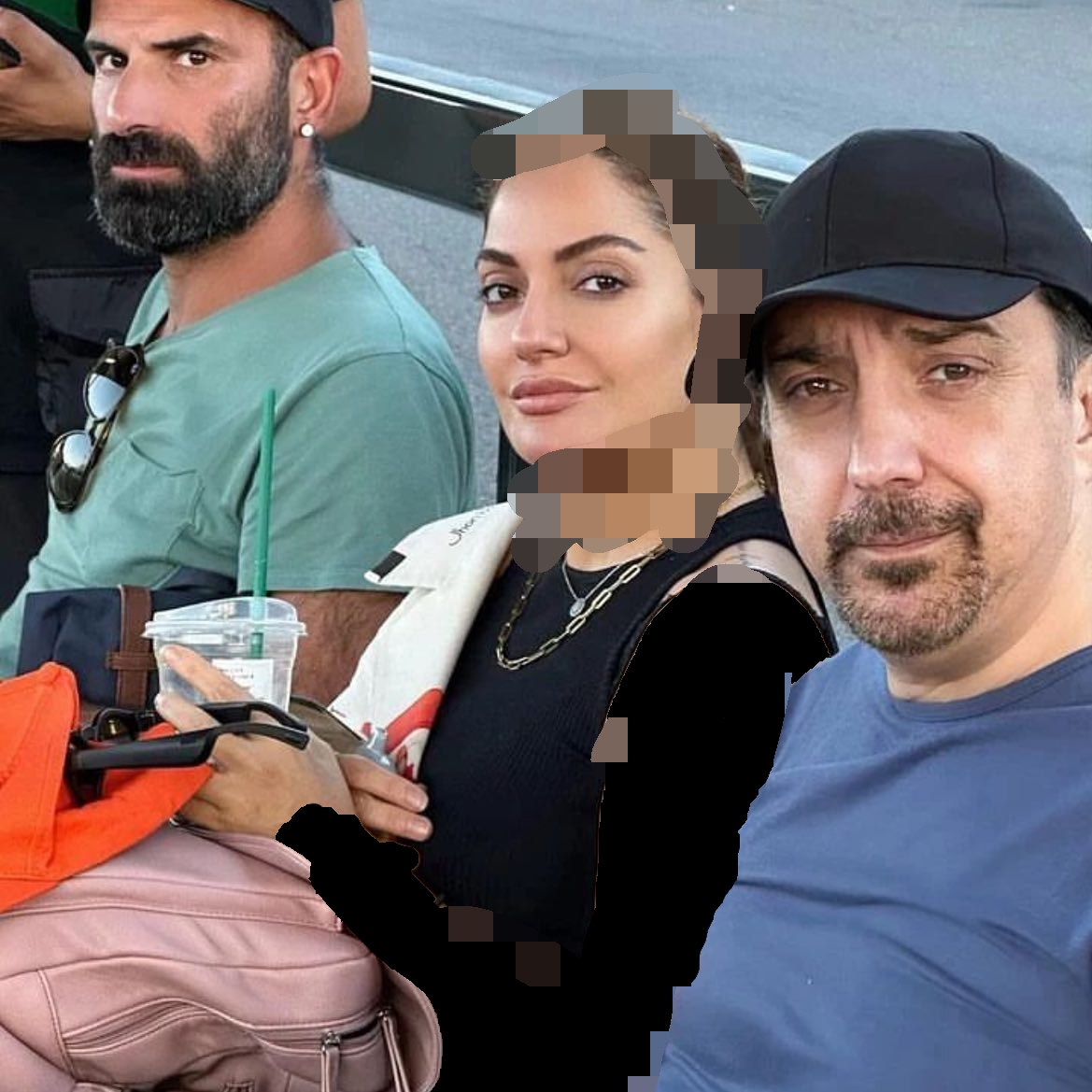 عکس | خانم بازیگر در کنار خواننده لس‌انجلسی