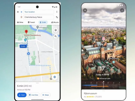عکس | هوش‌مصنوعی به نقشه گوگل آمد!