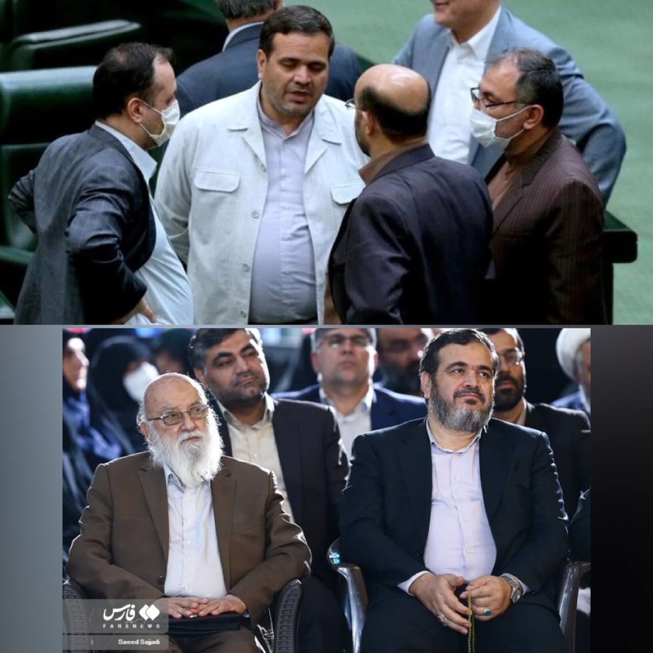 عکس | نماینده جنجالی مجلس با این چهره سوژه شد