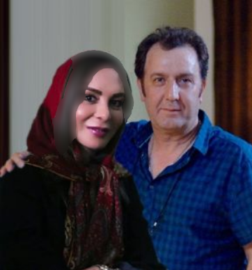 تصویر لو رفته از افسانه بایگان در شوهر جوانش