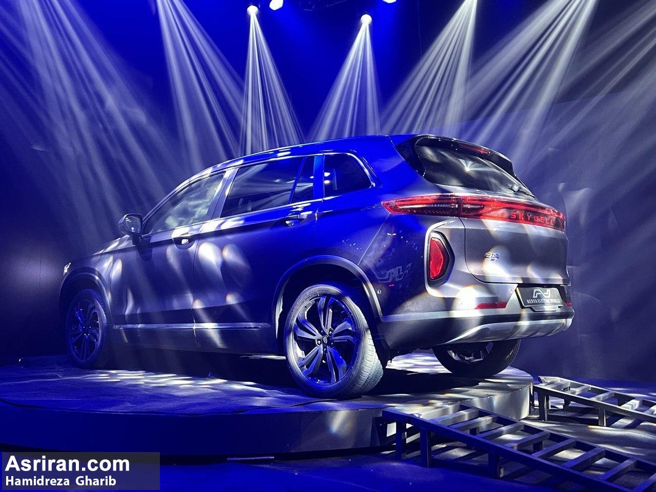 عکس | تصویری از اولین خودرو شاسی بلند تمام برقی بازار ایران + قیمت و زمان فروش