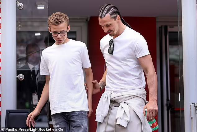 عکس‌ | پسر زلاتان در تیم ملی سوئد!