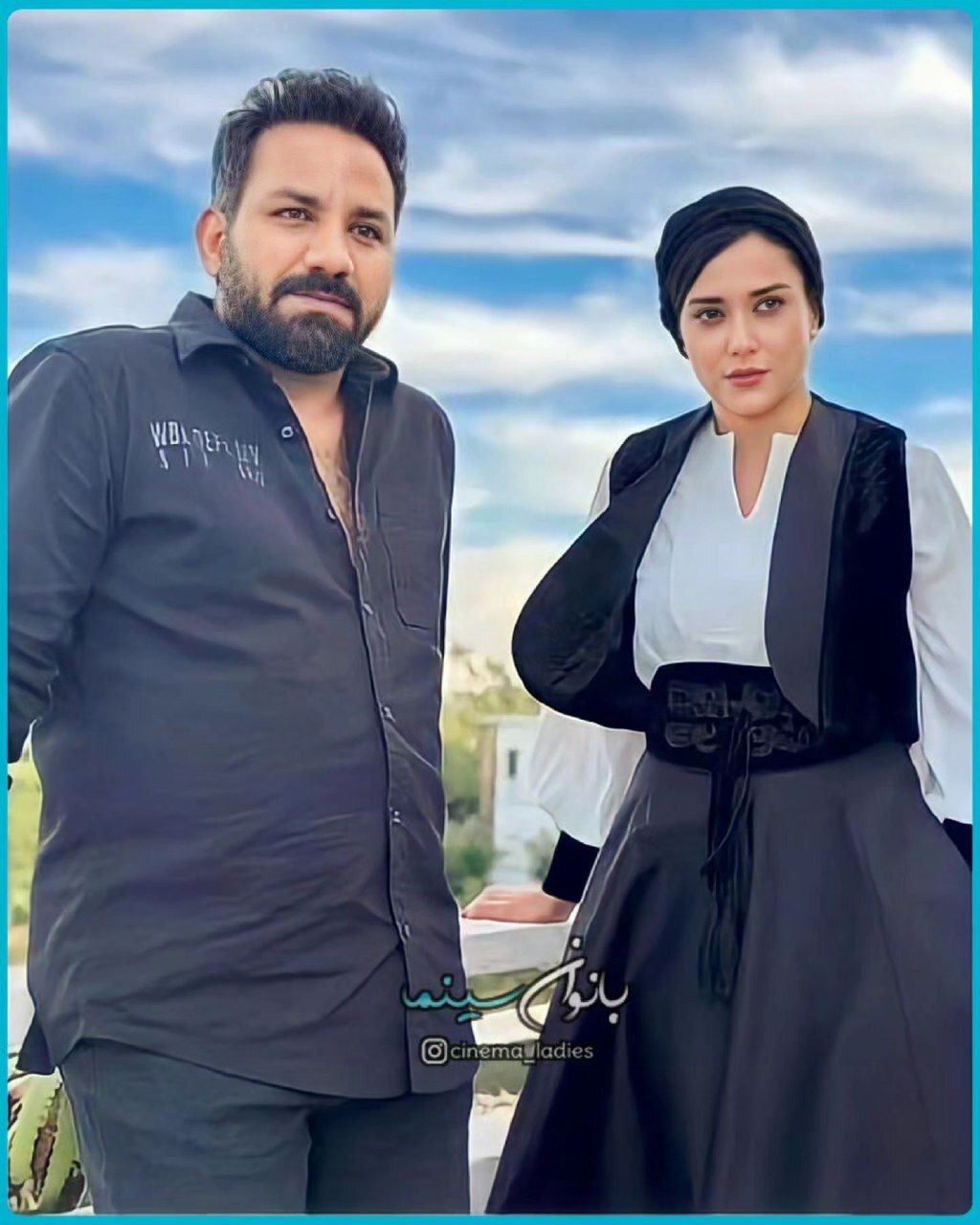 نخستین تصویر از پریناز ایزدیار بعد از شایع ازدواجش