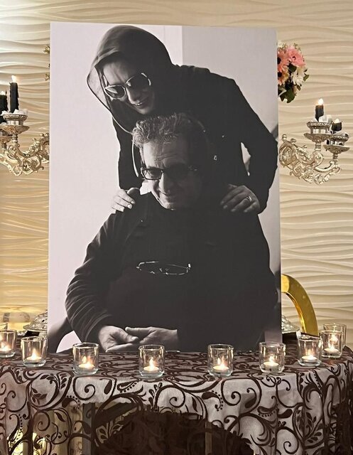 عکس | چهره‌های مشهوری که در مراسم چهلم مهرجویی شرکت کردند