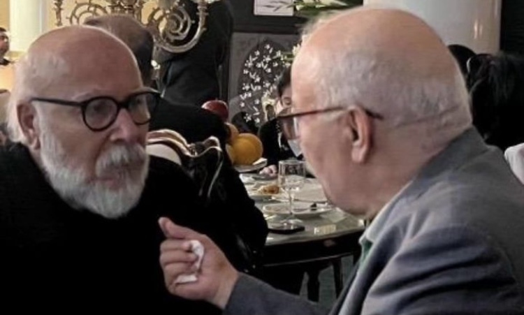 عکس | چهره‌های مشهوری که در مراسم چهلم مهرجویی شرکت کردند