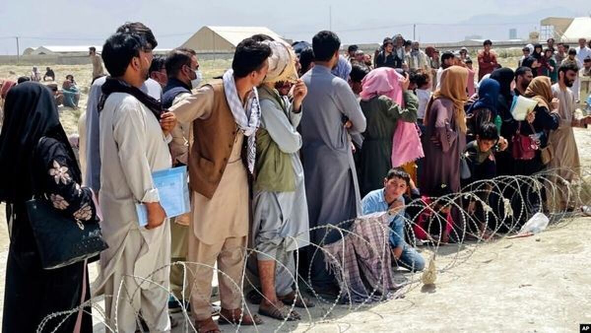 ویدیو | ورود جنجالی مهاجران افغان به مرز ایران