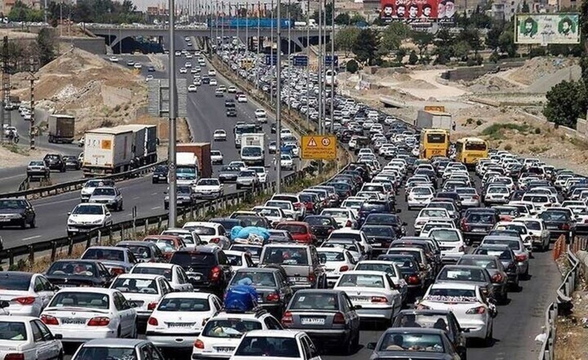 آخرین وضعیت ترافیک در جاده‌های پر تردد ایران | ۱۰ فروردین ۱۴۰۳