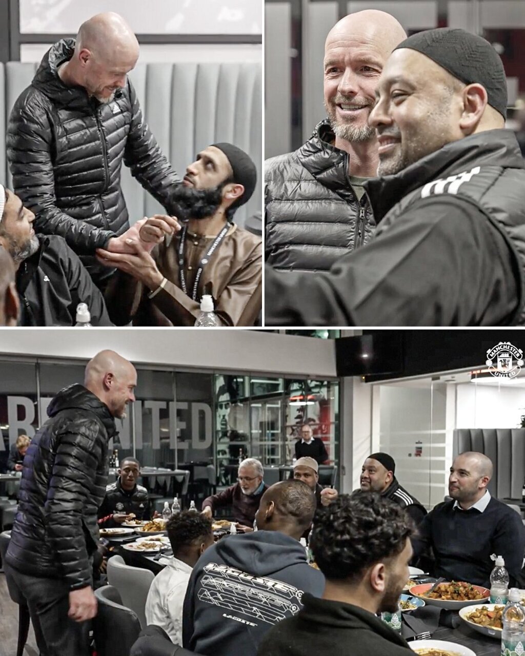 عکس | میز افطار برای سرمربی هلندی باشگاه منچستریونایتد عکس | میز افطار برای سرمربی هلندی باشگاه منچستریونایتد