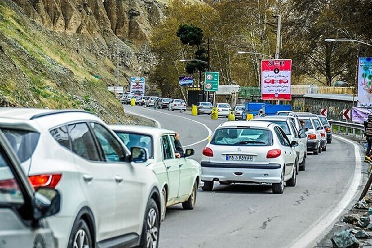 جاده چالوس و آزادراه تهران-شمال یک طرفه می‌شود