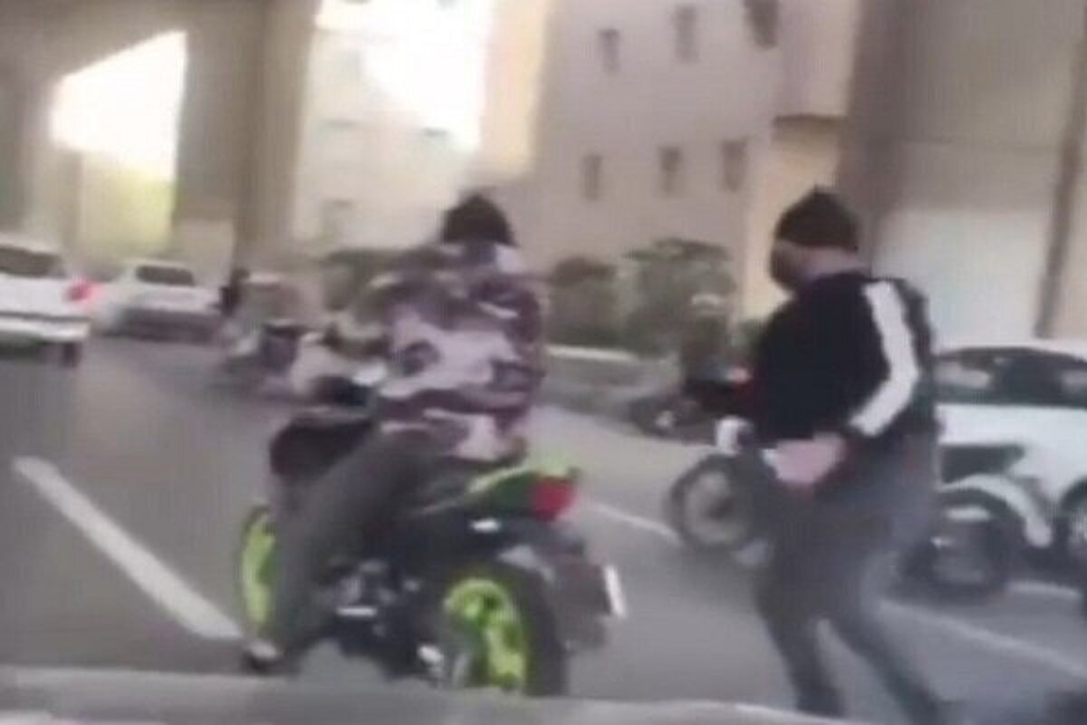 حواشی زورگیری وحشیانه در اتوبان صدر تهران | پلیس : سرقت مسلحانه نبود