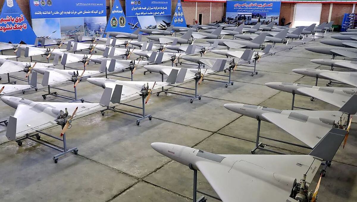 عکس | اولین تصویر از فوج پهپادهای ایران بر فراز کربلا