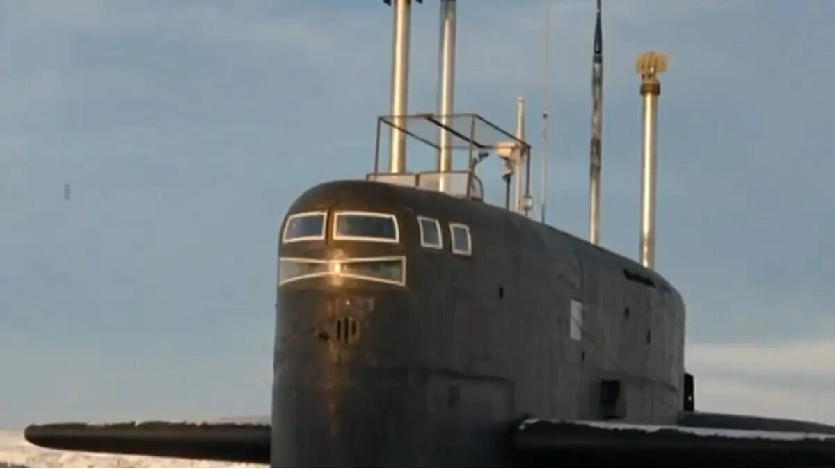 محافطت از زیردریایی هسته‌ای روسیه در برابر حمله پهپادی