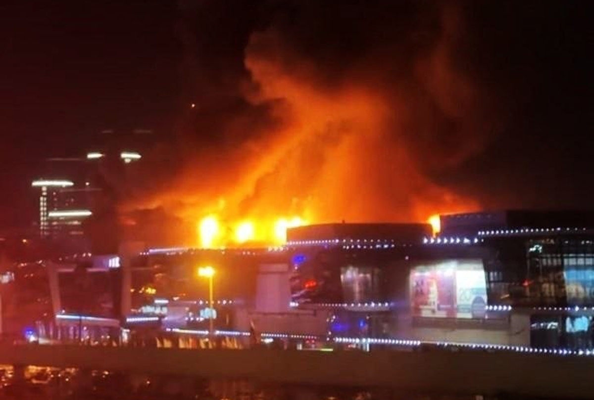 ویدیو | لحظه ورود تروریست ها به سالن کنسرت در مسکو