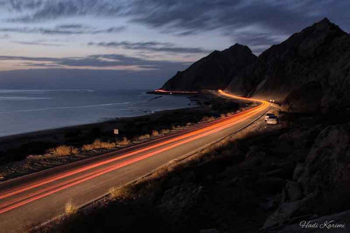 ویدیو | جاده پارسیان زیباترین جاده‌های ساحلی ایران