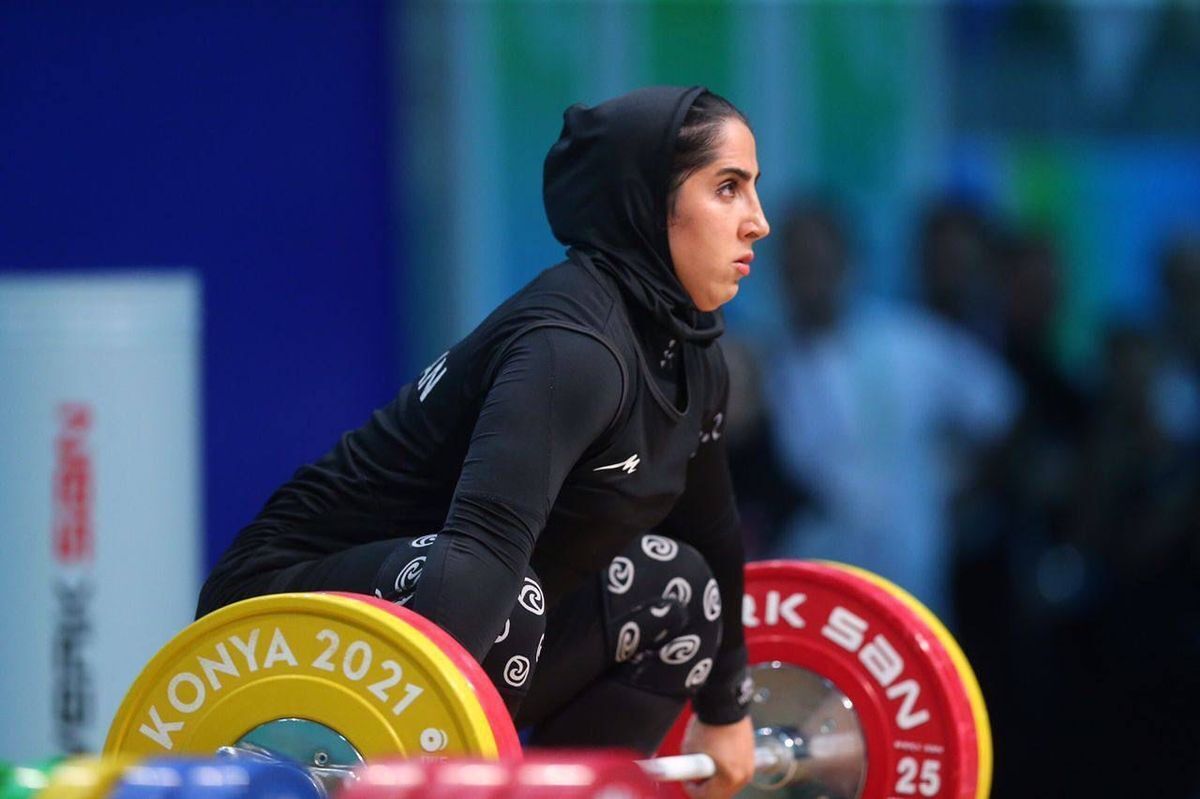 الهام حسینی از لیست مسافران جام جهانی وزنه‌برداری خط خورد