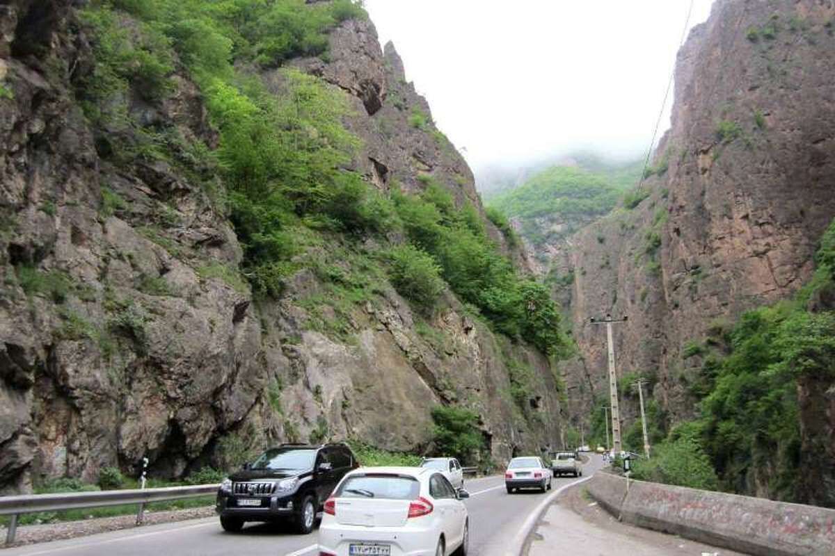 جاده چالوس برای تعطیلات هفته آینده یک‌طرفه شد