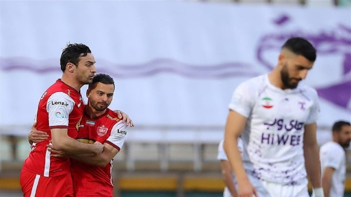 زمان بازی هوادار - پرسپولیس و گل‌گهر سیرجان - چادرملو