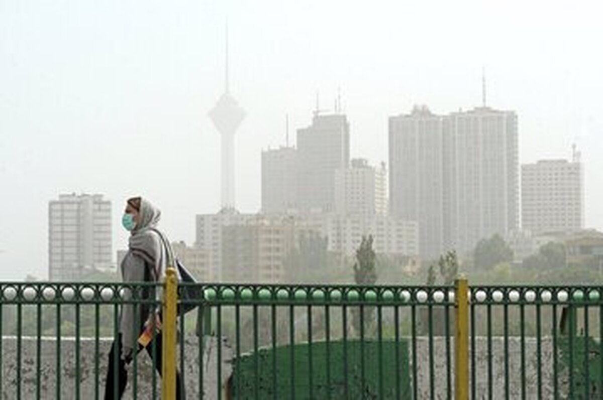 تشدید آلودگی هوا در تهران امروز ۱۷ دی ماه