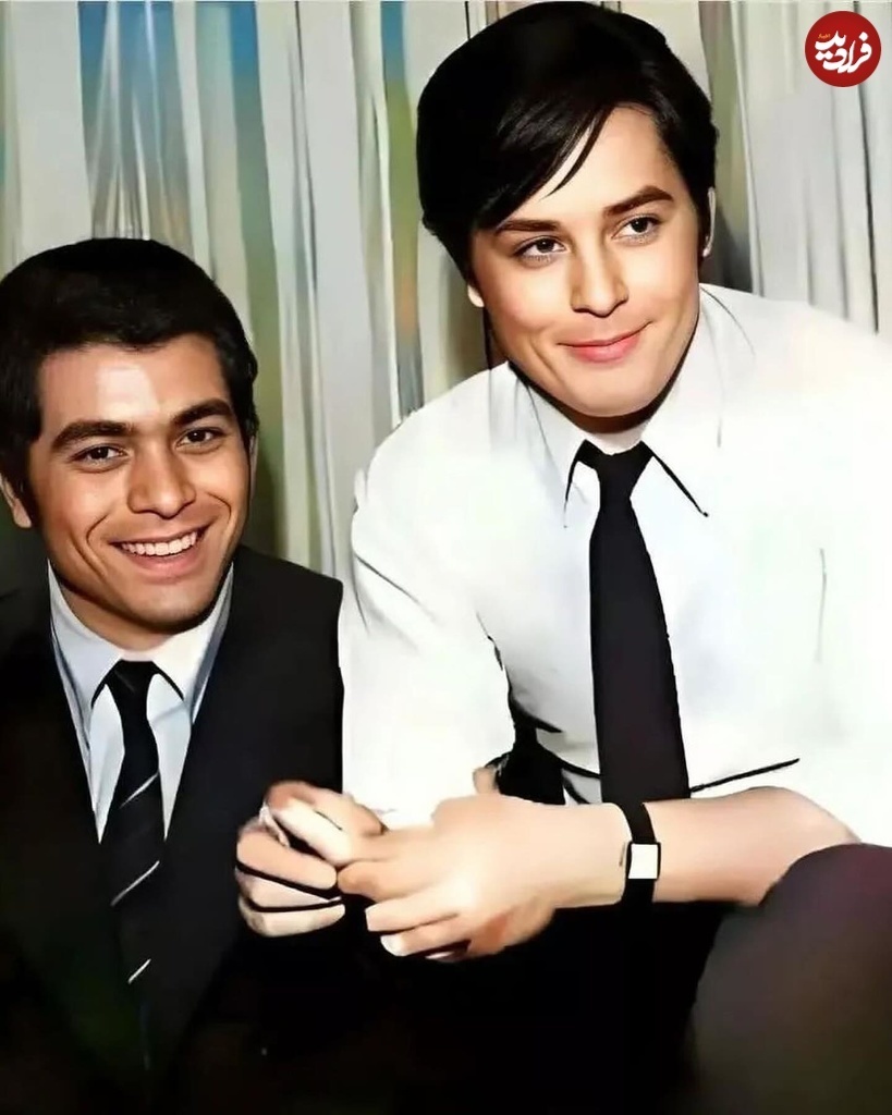 عکس | تصاویری جذاب از قرار دوستانه بهروز وثوقی در کنار ستاره سینمای جهان در آن سال ها!