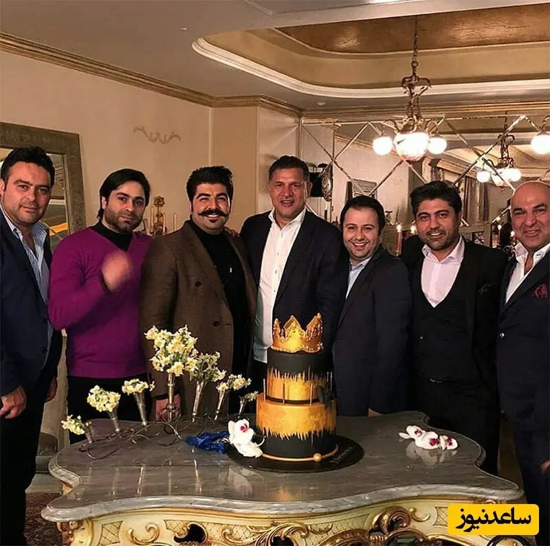 عکس | تولد علی دایی با حضور بهنام بانی و آتیلا حجازی!
