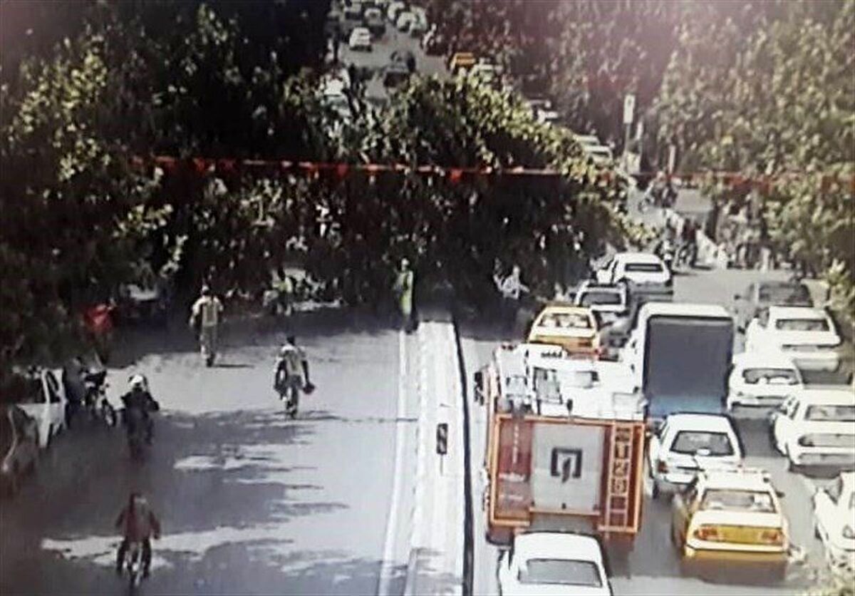 علت انسداد خیابان شریعتی تهران