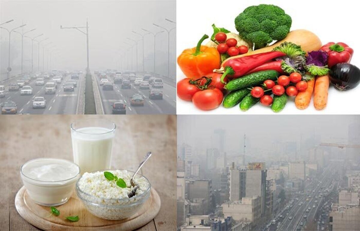 اثرات مخرب آلودگی هوا را با این غذاها کاهش دهید