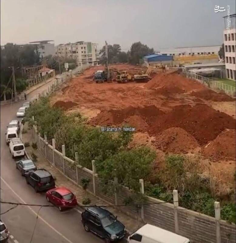 عکس | آماده سازی محل دفن سیدحسن نصرالله عکس | آماده سازی محل دفن سیدحسن نصرالله