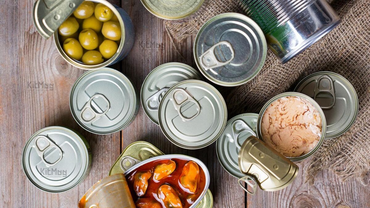 روش صحیح استفاده و نگهداری از غذا‌های داخل کنسرو