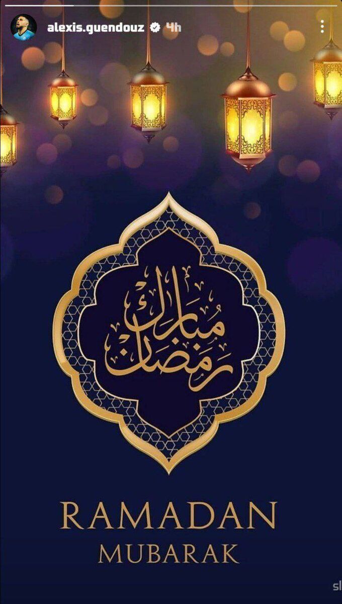 عکس | استوری جالب بازیکن خارجی پرسپولیس برای ماه رمضان!