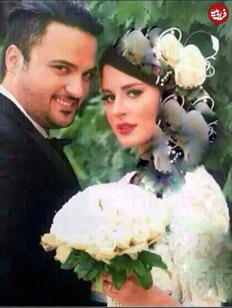 عکس | تصویری از مراسم عروسی مهدی سلوکی در کنار همسرش