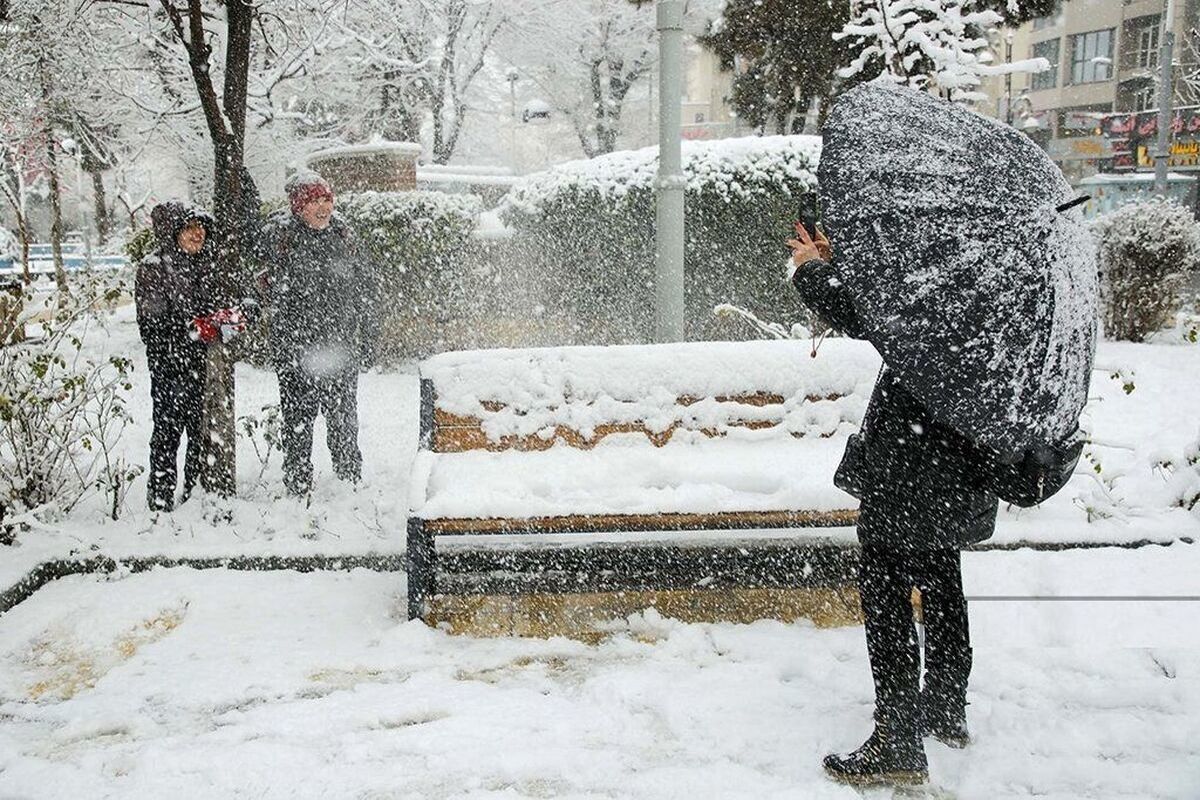 برف، باران و سرمای شدید به کشور وارد می‌شود