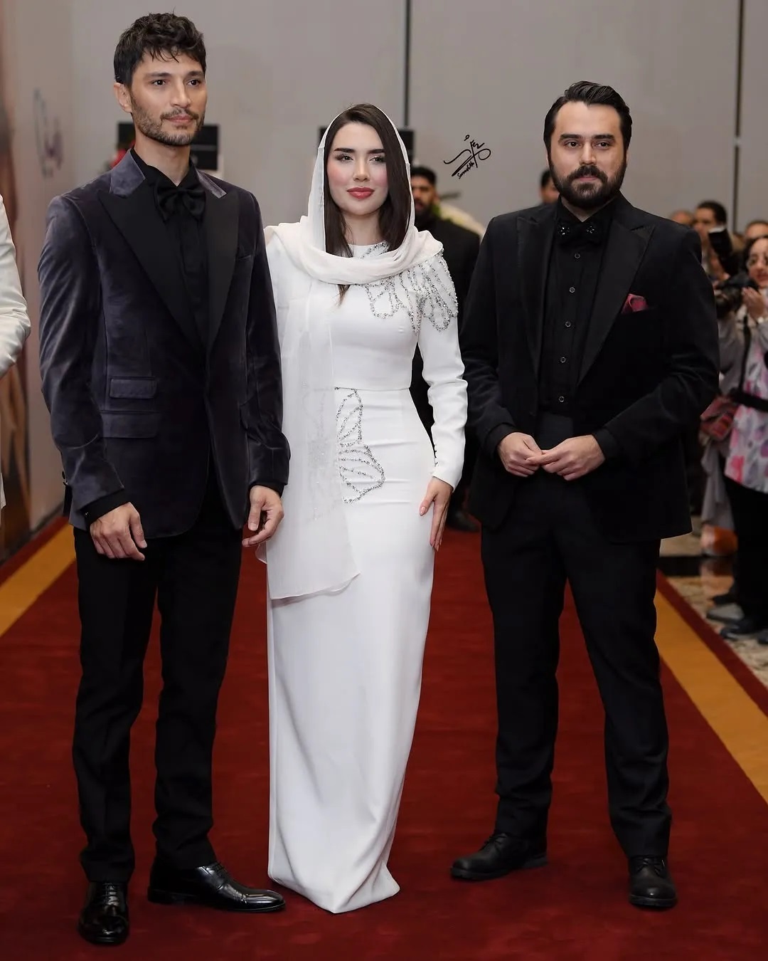 عکس | استایل خیره کننده زهرا سامی، بازیگر عراقی در اکران «بلیت یک طرفه»