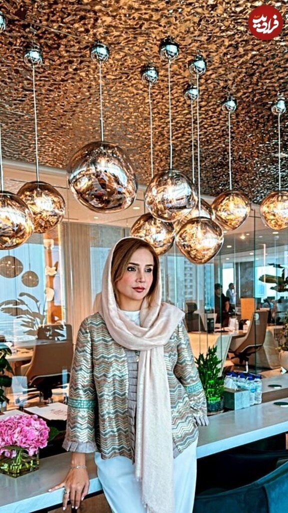 عکس | تصویری جدید از شبنم قلی خانی با یک کت به روز و جذاب!