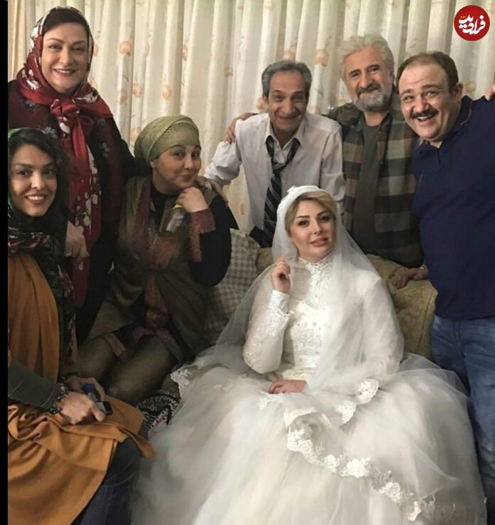 عکس | نیوشا ضیغمی در لباس عروس!