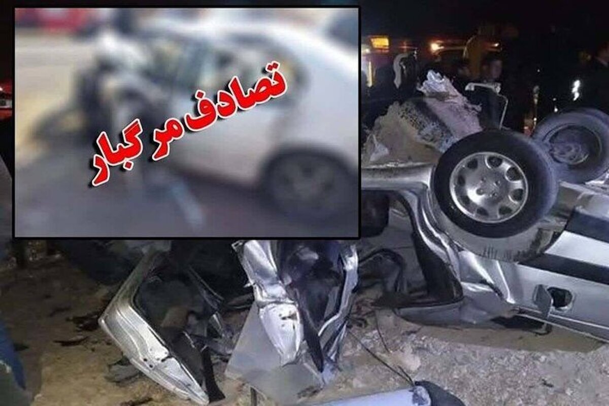 ۴ کشته در تصادف وحشتناک کامیون و پژو ٤٠٥ در خوزستان
