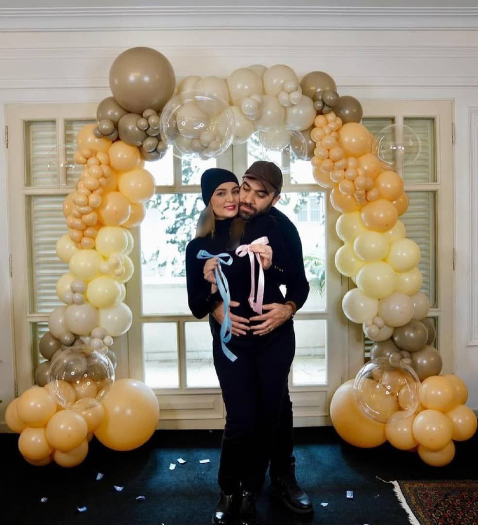 تصاویر جنجالی از نیلوفر پارسا در دوران بارداری