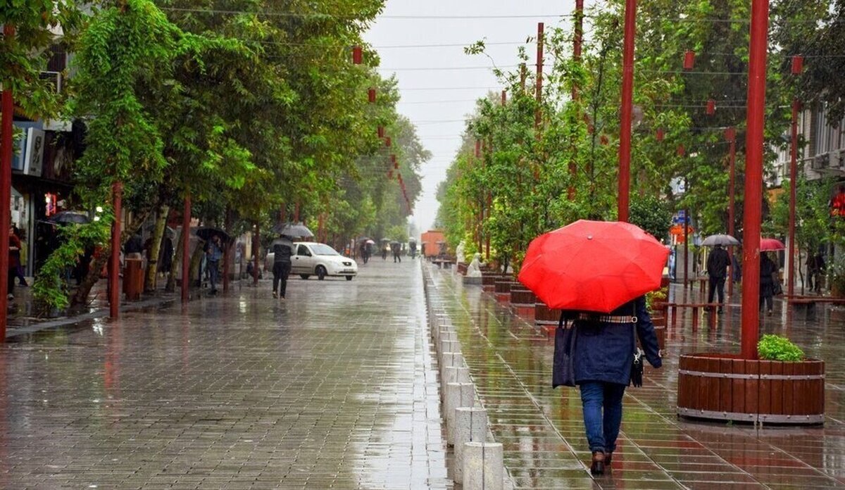 خبر تازه از وضعیت بارش باران در استان‌ها | تشدید سامانه بارشی پرقدرت در ۸ استان