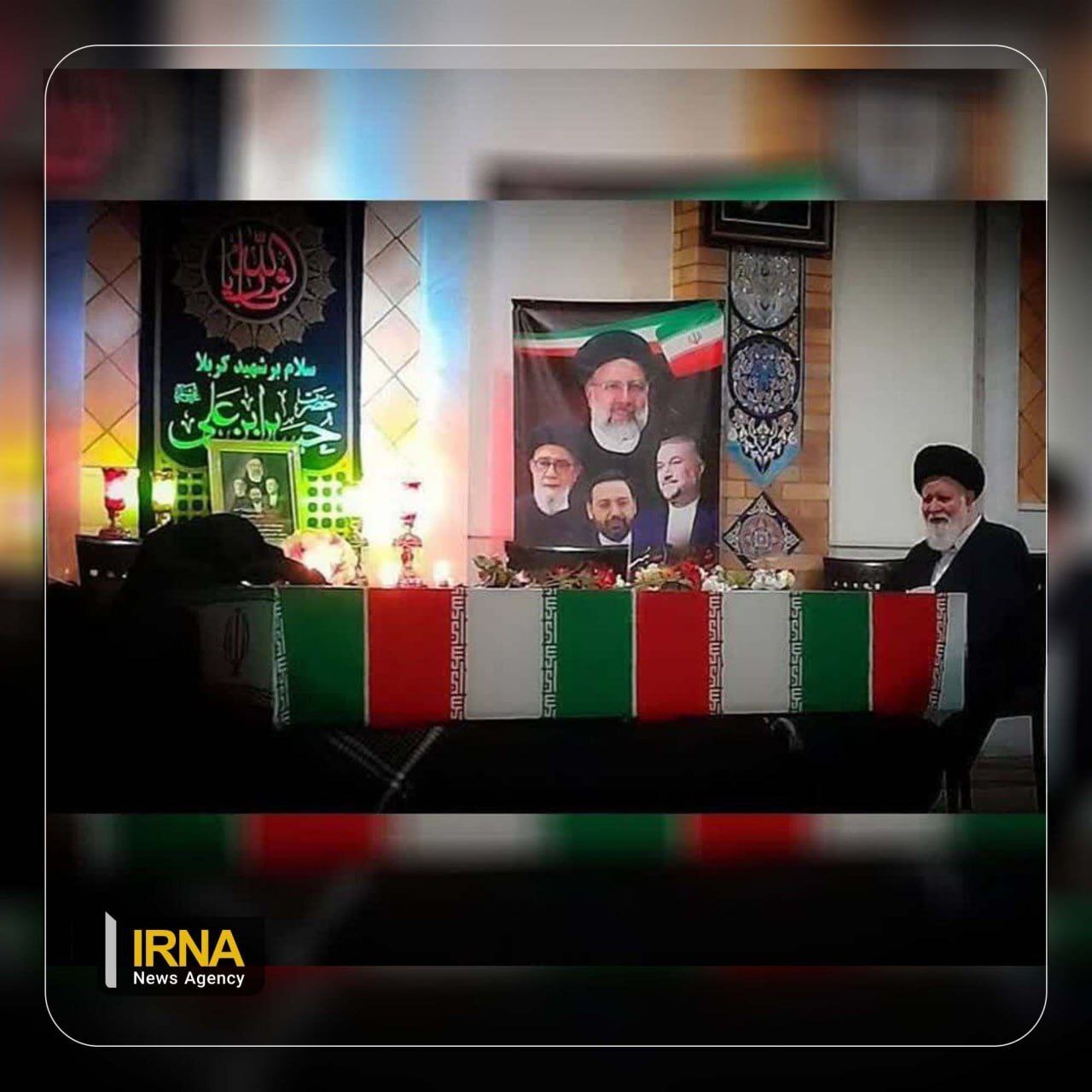 ویدیو | همسر «ابراهیم رئیسی» و علمالهدی در کنار تابوت رئیسجمهور ویدیو | همسر «ابراهیم رئیسی» و علمالهدی در کنار تابوت رئیسجمهور